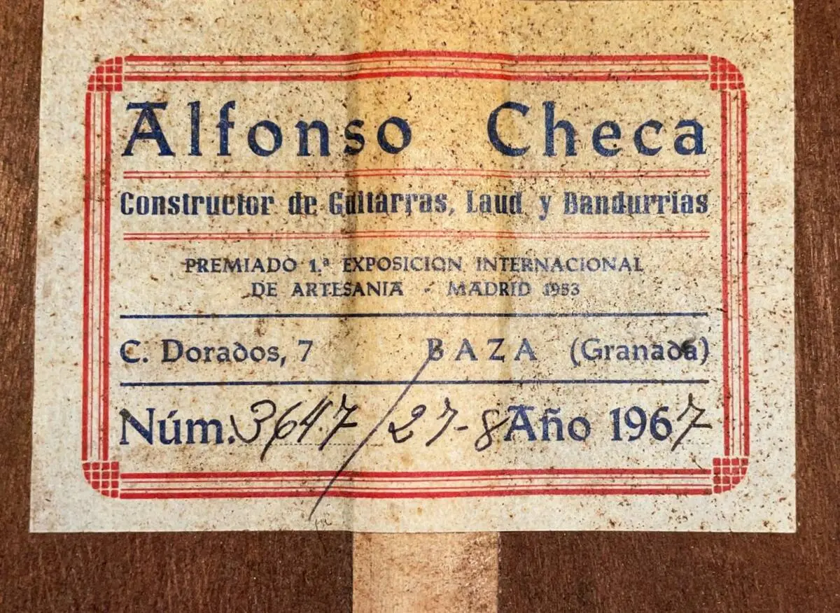 Alfonso Checa 1967