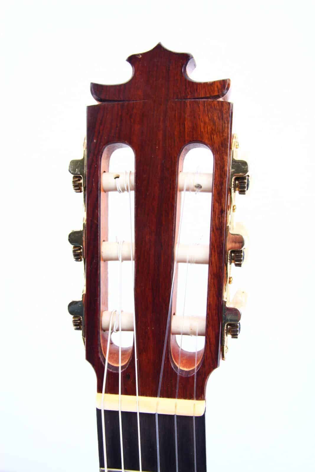 Francisco Barba 1981 Brazilian Rosewood Headstock Front