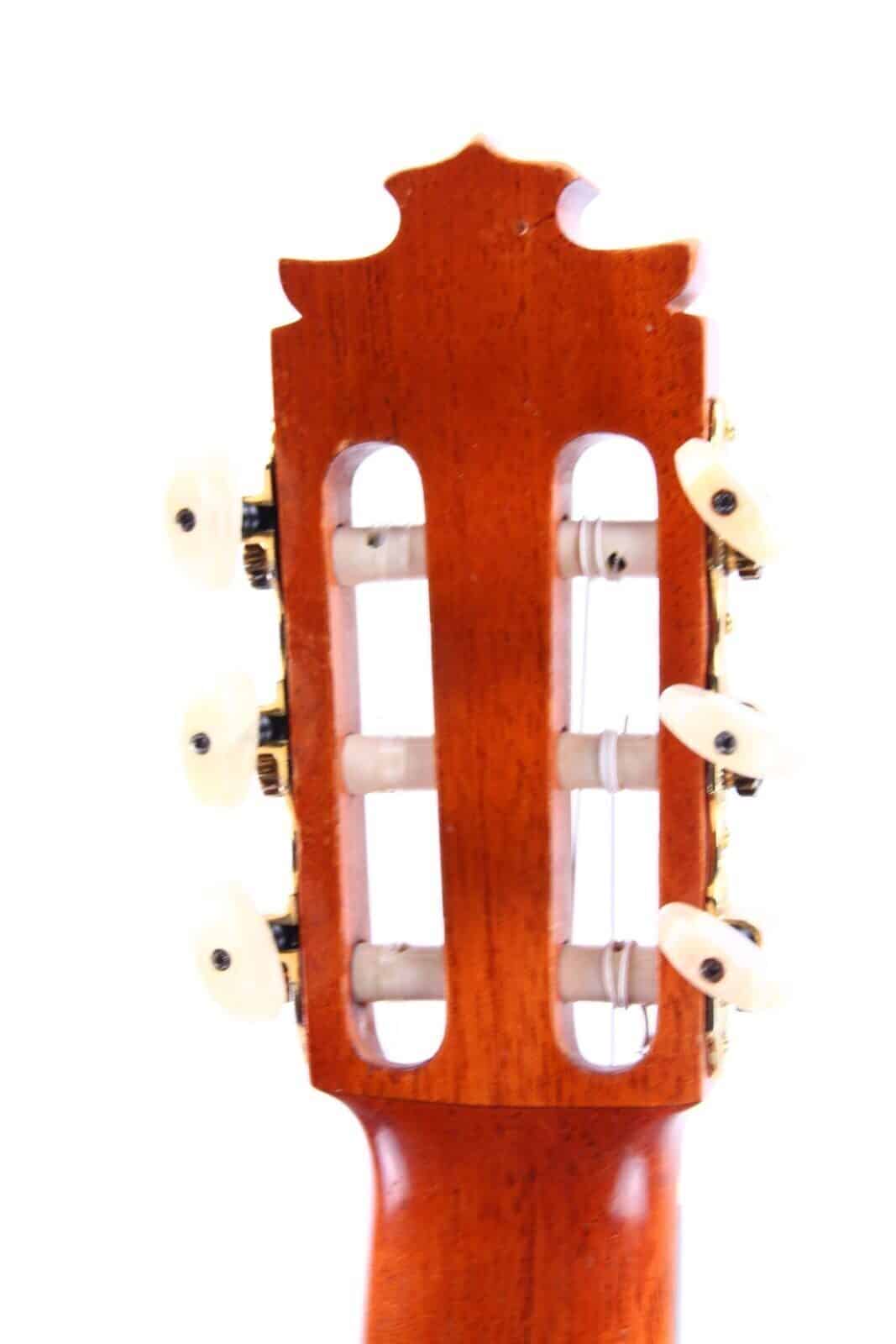 Francisco Barba 1981 Brazilian Rosewood Headstock Back