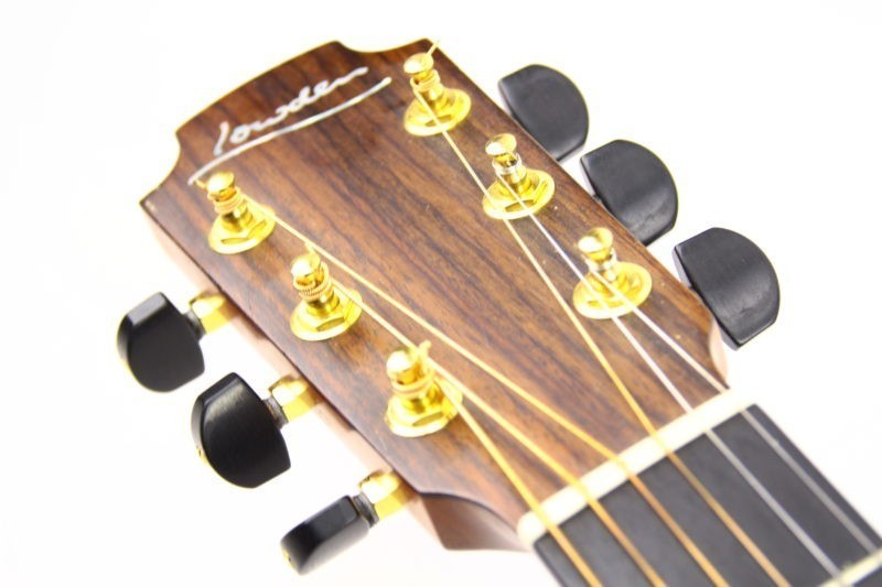 Lowden F-25 headstock front