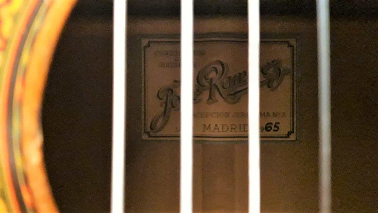 Jose Ramirez 1965 Flamenco