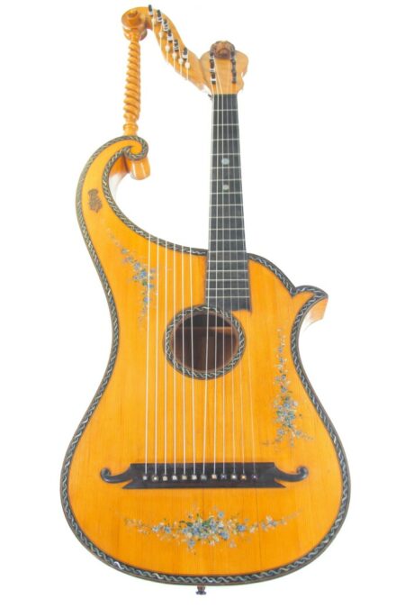 Albertus Blanchi 1900 Harp Guitar