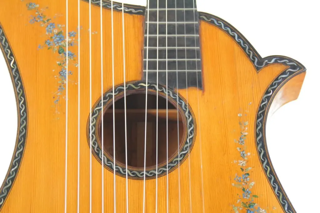 Albertus Blanchi 1900 Harp Guitar