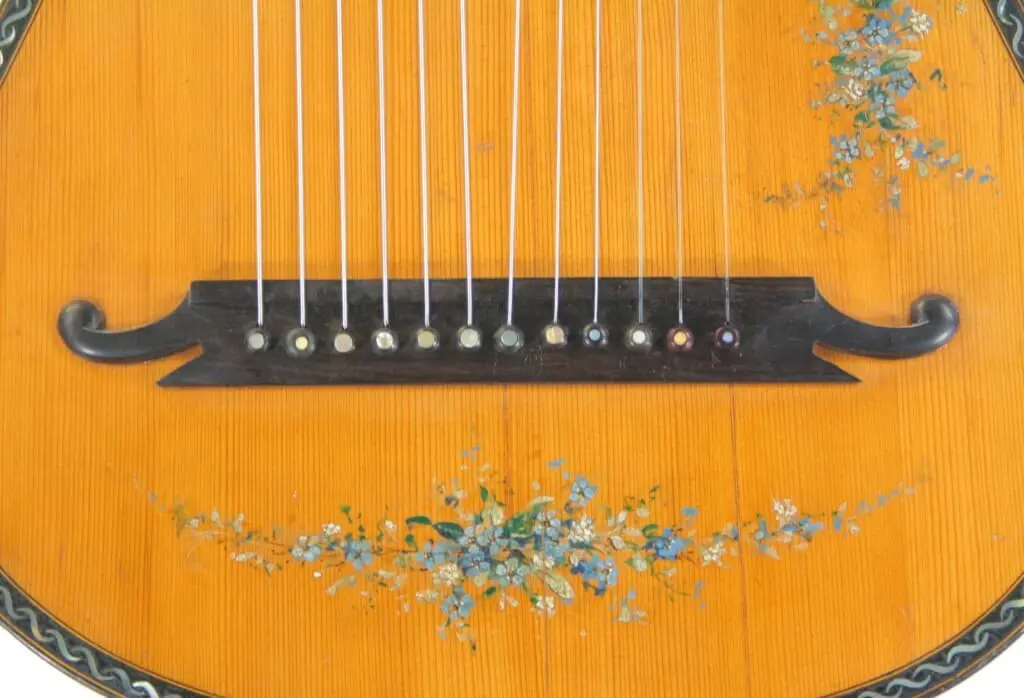 Albertus Blanchi 1900 Harp Guitar