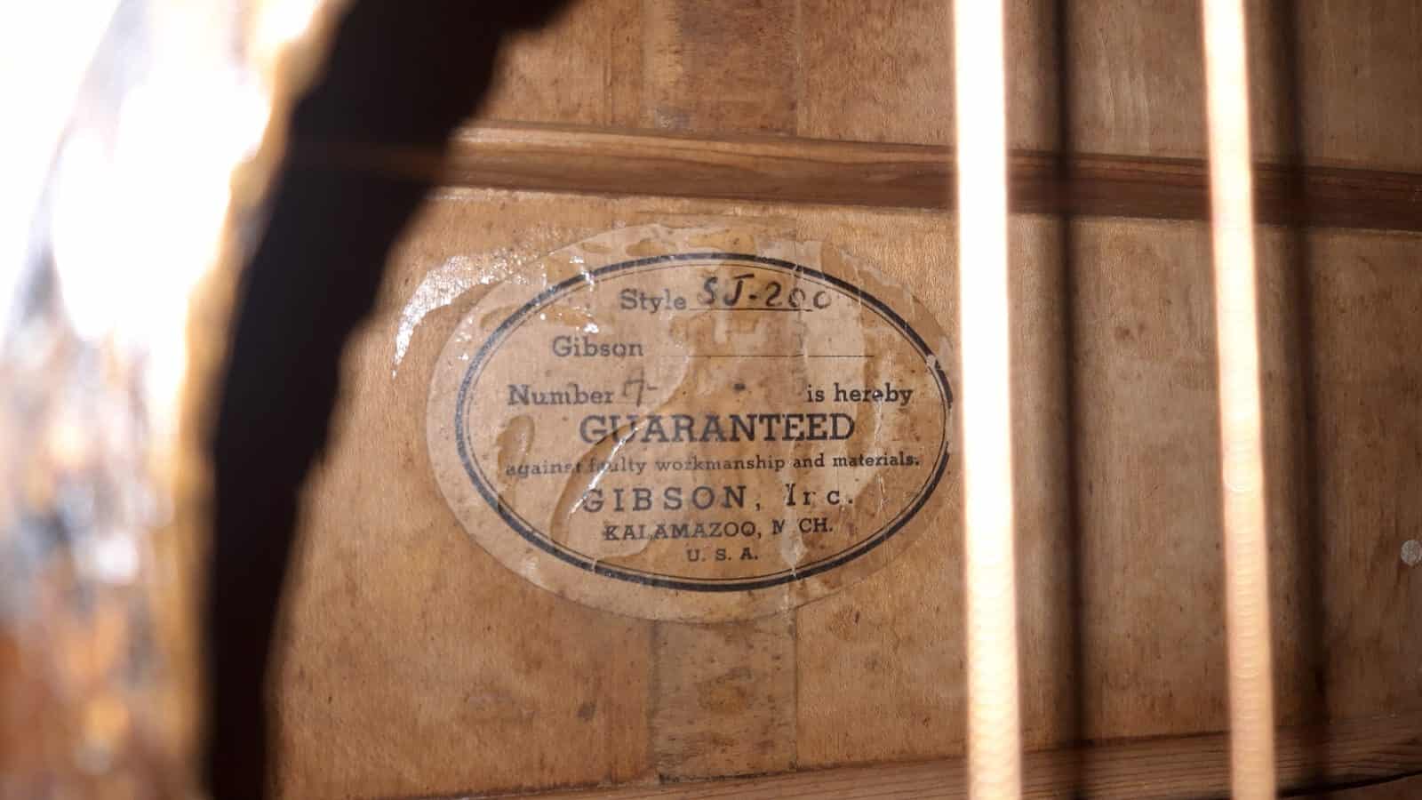 Gibson Sj-200 1952 – Bild 9