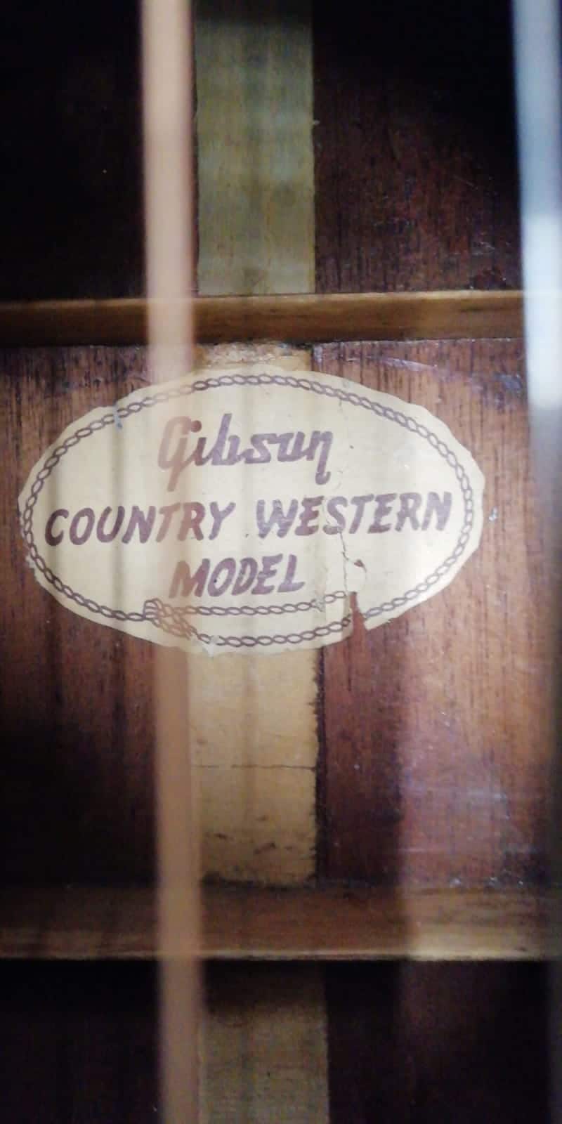 Gibson Country Western 1956