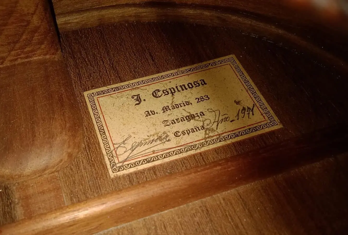 Julian Espinosa 1971 &Quot;Fleta&Quot;