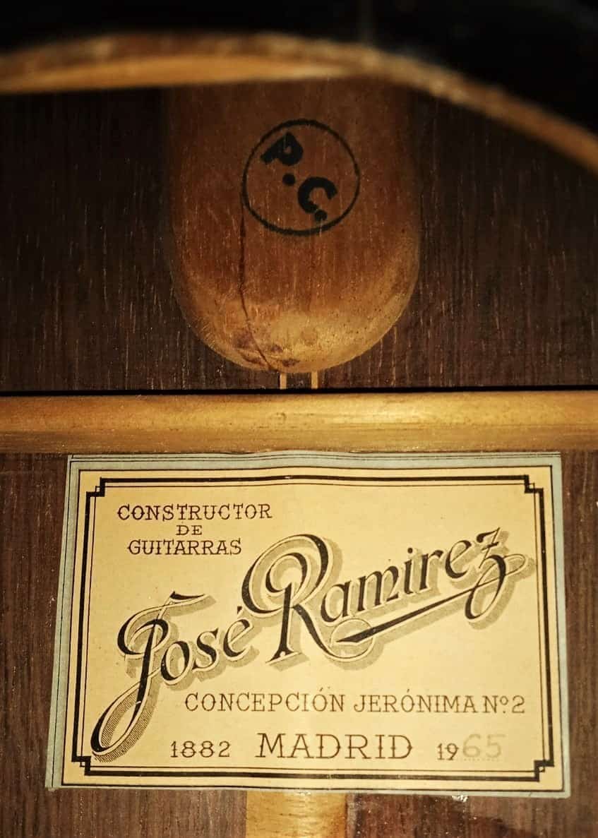 José Ramirez 1A 1965 Klassische Gitarre