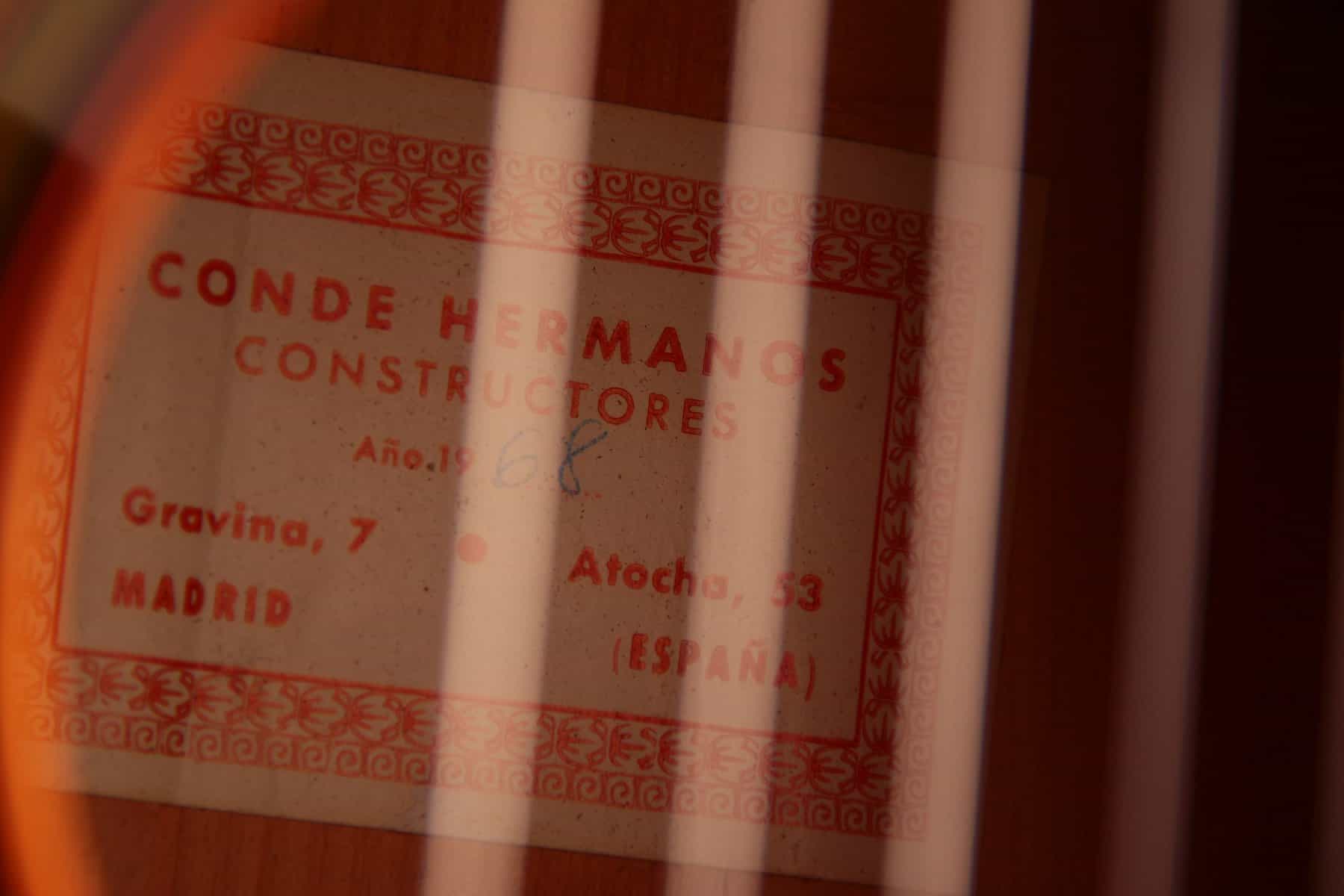 Conde Hermanos Flamenca Blanca 1968