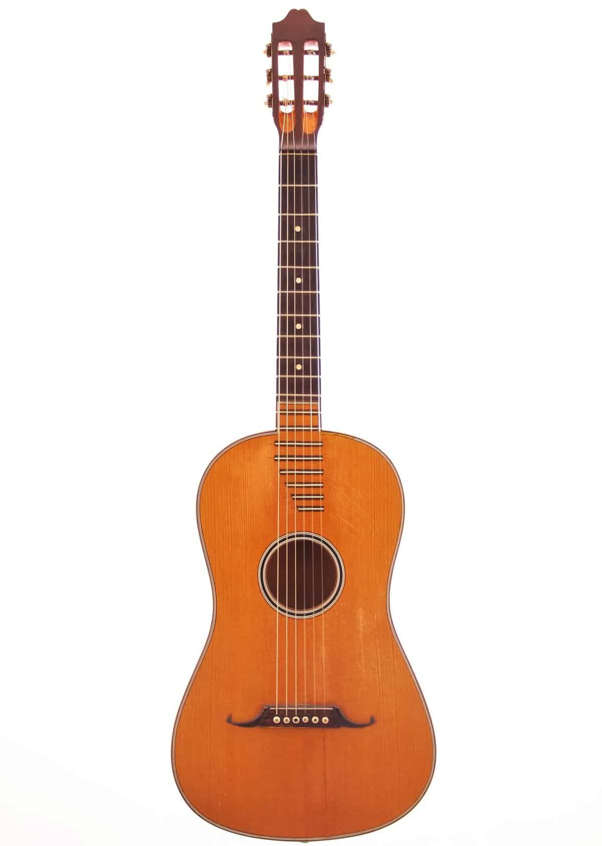 Meistergitarre Richard Jacob Weißgerber Stil &Quot;Italienisches Model&Quot;