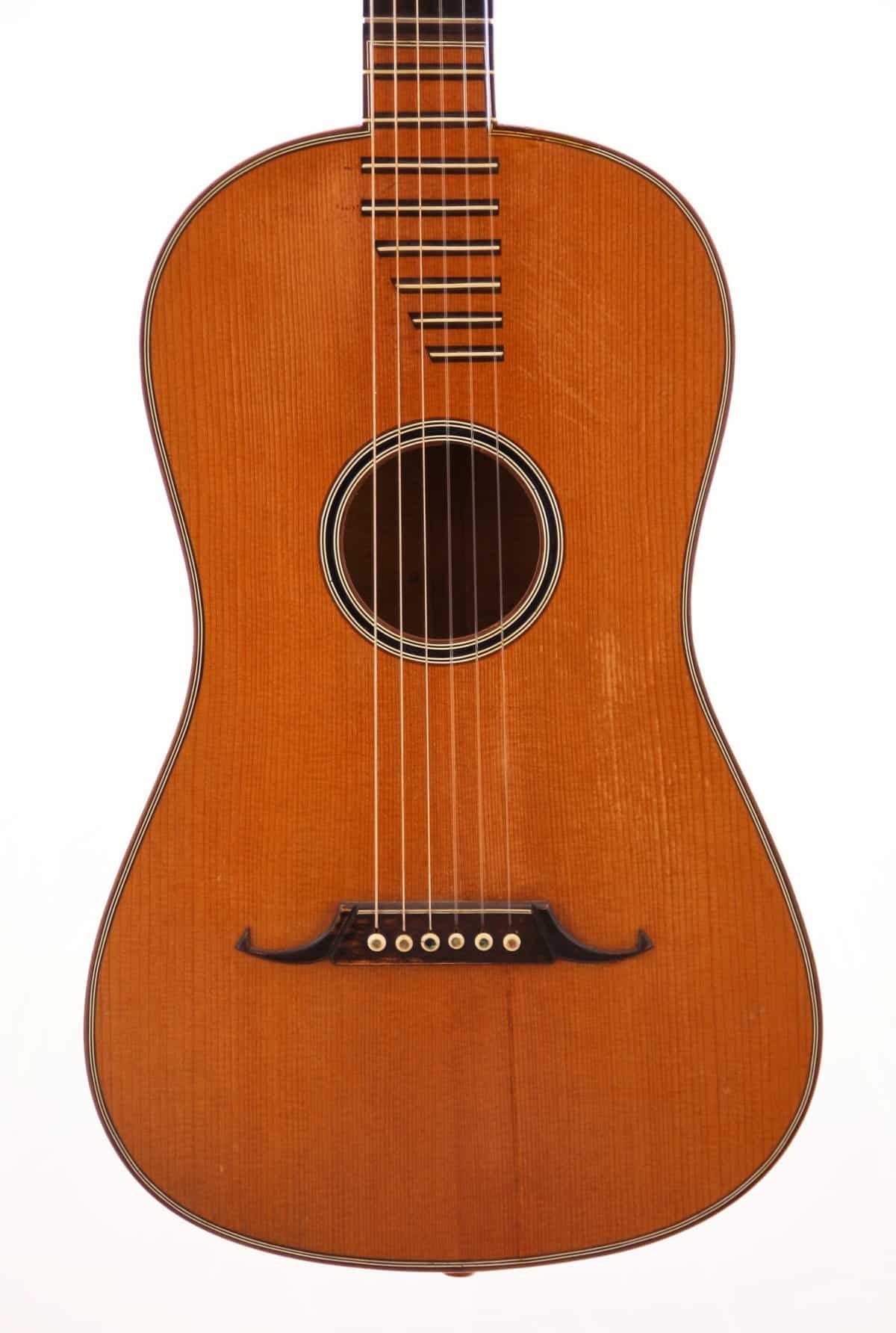 Meistergitarre Richard Jacob Weißgerber Stil &Quot;Italienisches Model&Quot;