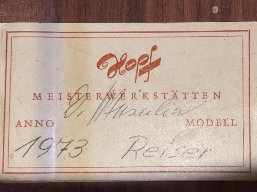 Dieter Hopf 12-String Contra Guitar 1973