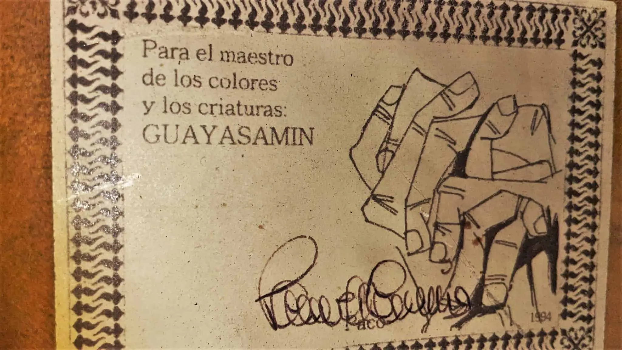 Paco De Lucia, Antonio De Torres + Oswaldo Guayasamim