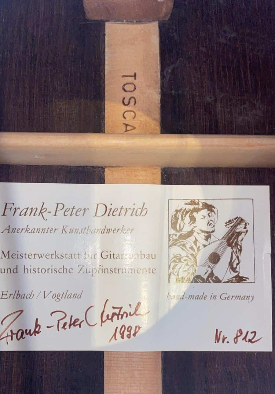 Frank-Peter Dietrich &Quot;Tosca&Quot; 1998