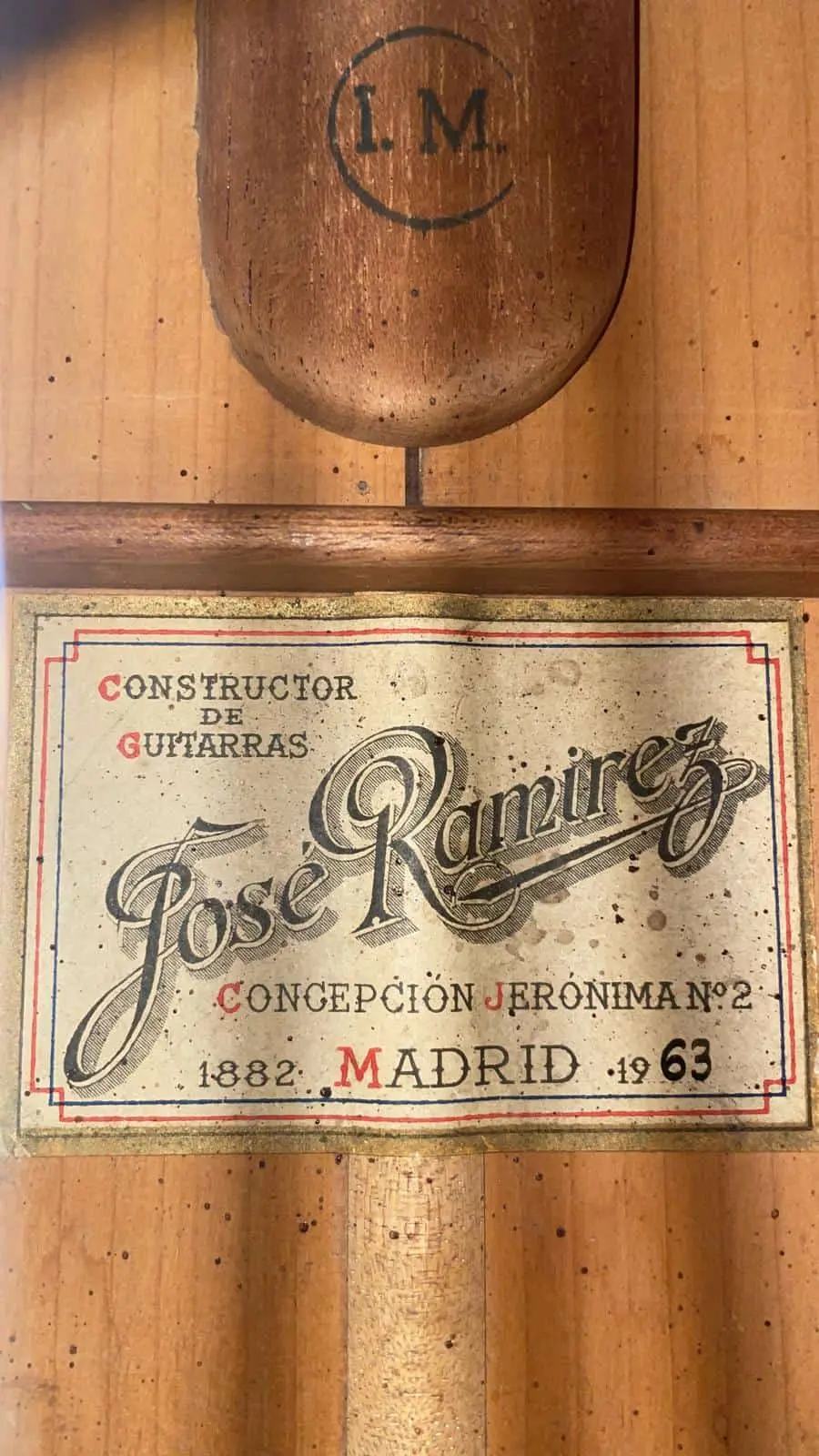 Jose Ramirez 1963 Flamenco