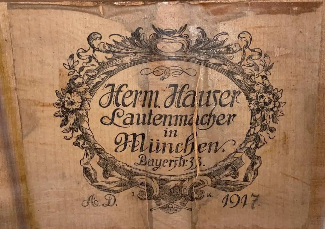 Hermann Hauser I 1917 &Quot;Guadagnini&Quot;