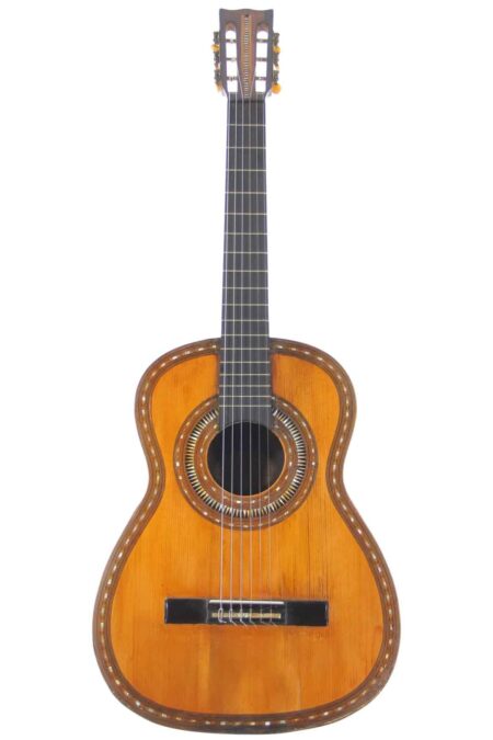 Francisco Pau classical guitar ~1880