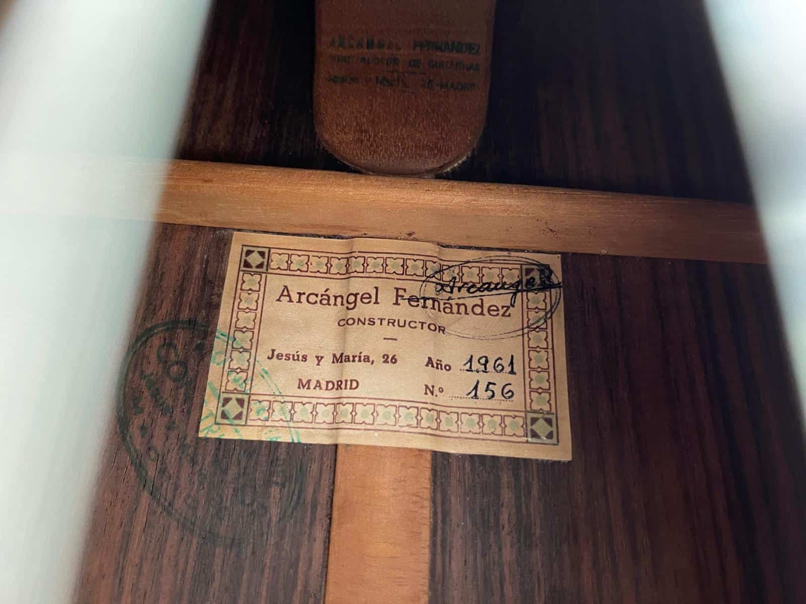 Arcangel Fernandez 1961