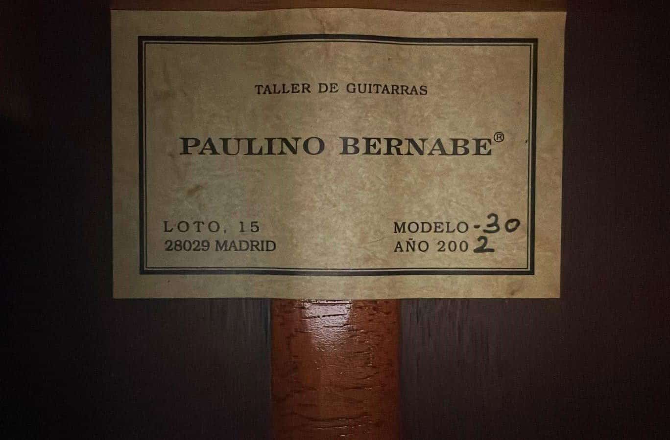 Paulino Bernabe M-30