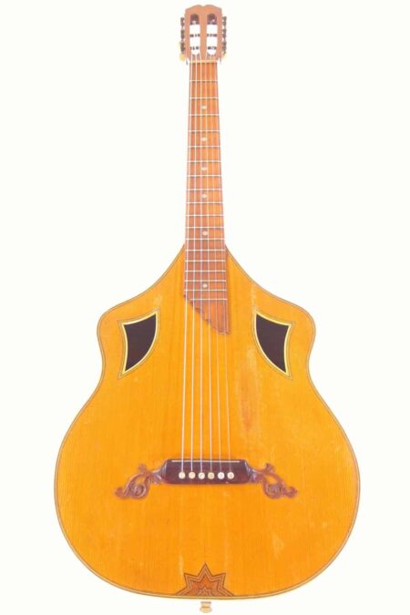 Coat of arms romantic guitar ~1920
