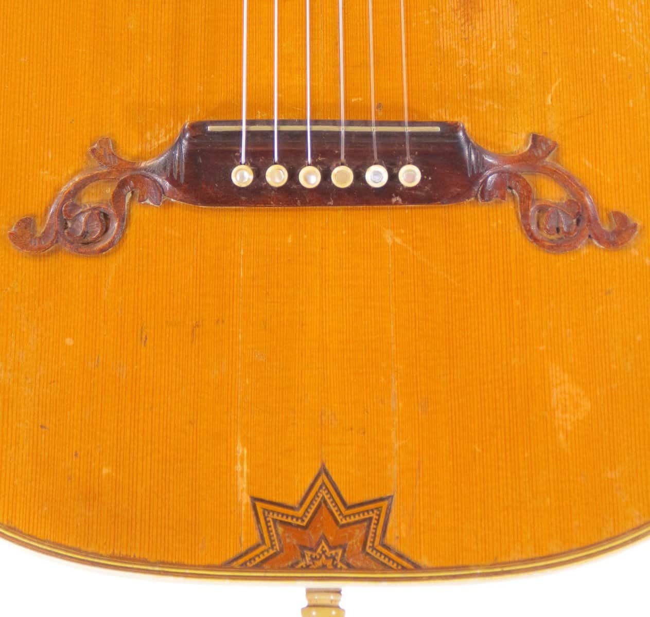 IMG 0313 1 - Coat of arms romantic guitar ~1920