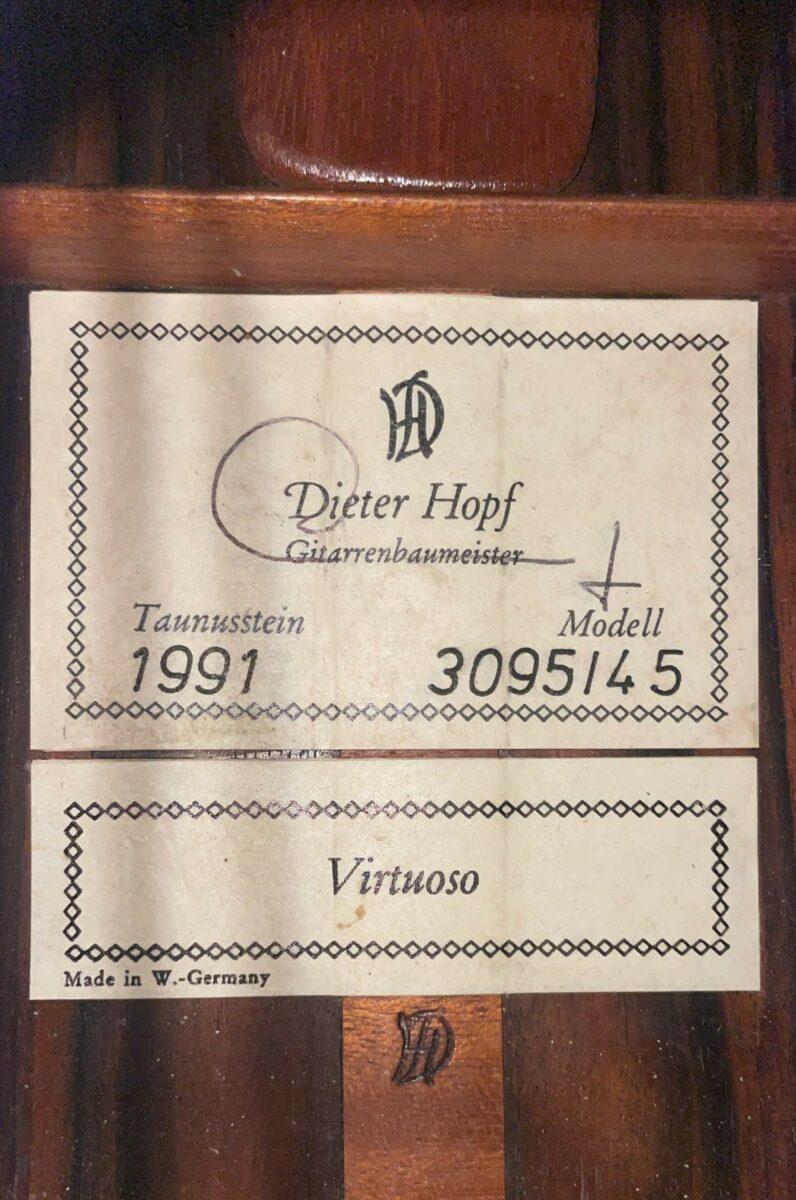 WhatsApp Image 2023 03 21 at 3.08.49 PM - Dieter Hopf "Virtuoso" 1991