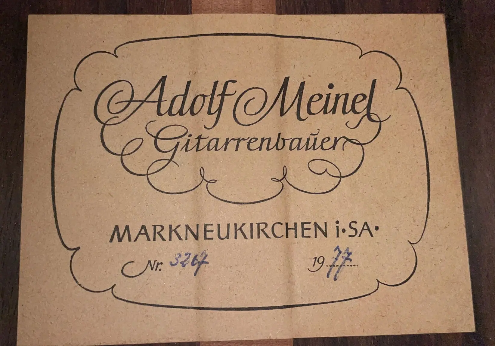 Adolf Meinel 1977