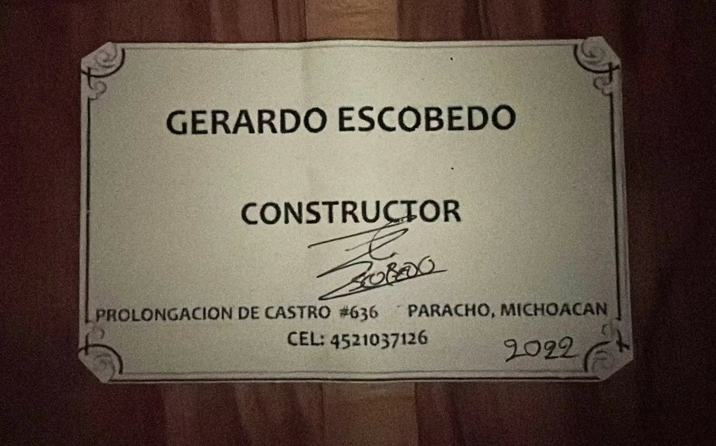 Gerardo Escobedo 2022