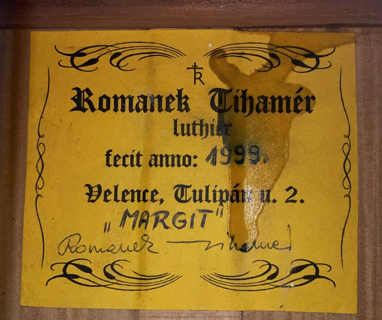 Romanek Tihamer 1999