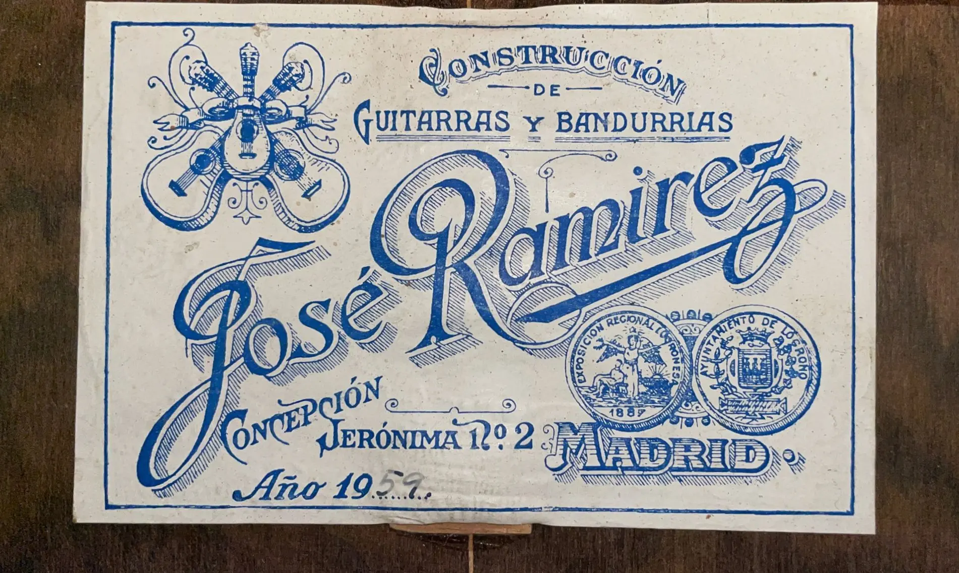 Jose Ramirez 1959 Classical Guitar