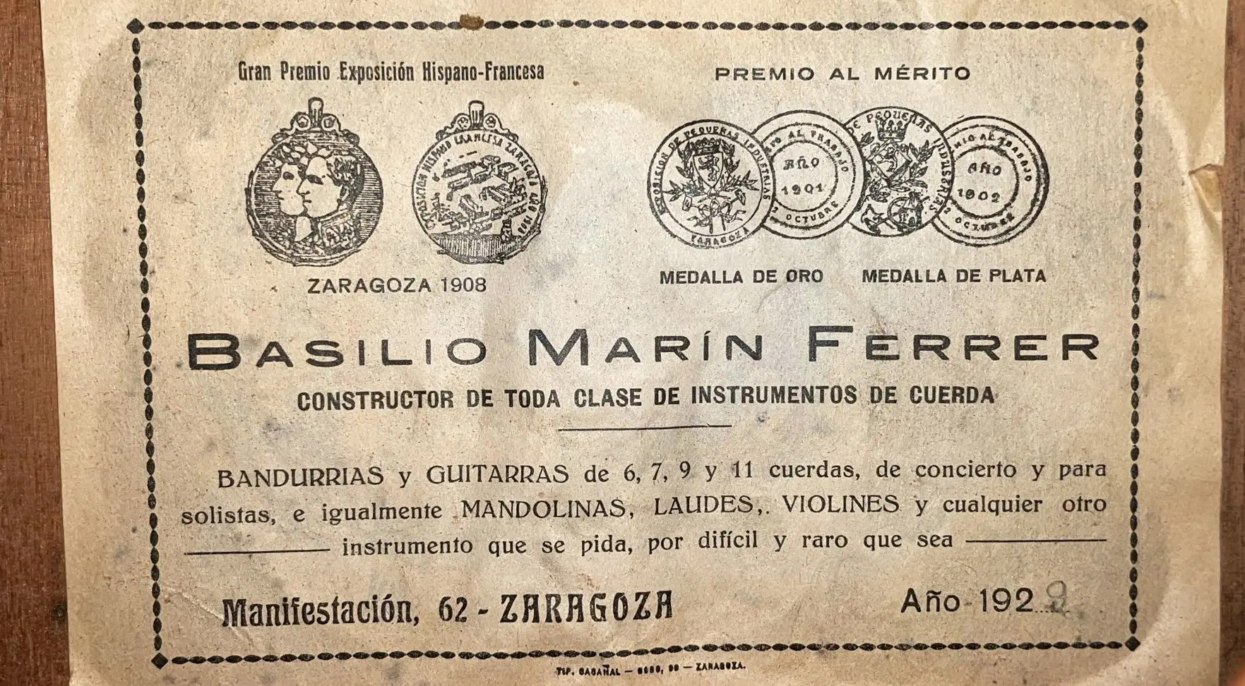 Basilio Marin Ferrer 1929
