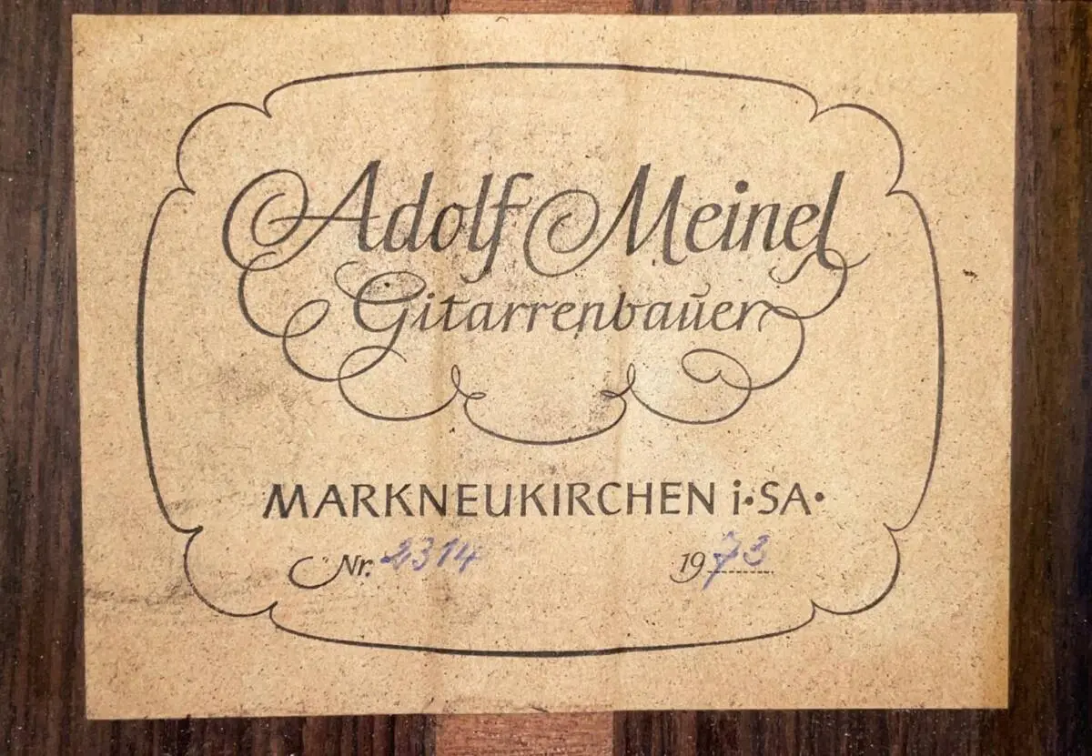 Adolf Meinel 1973
