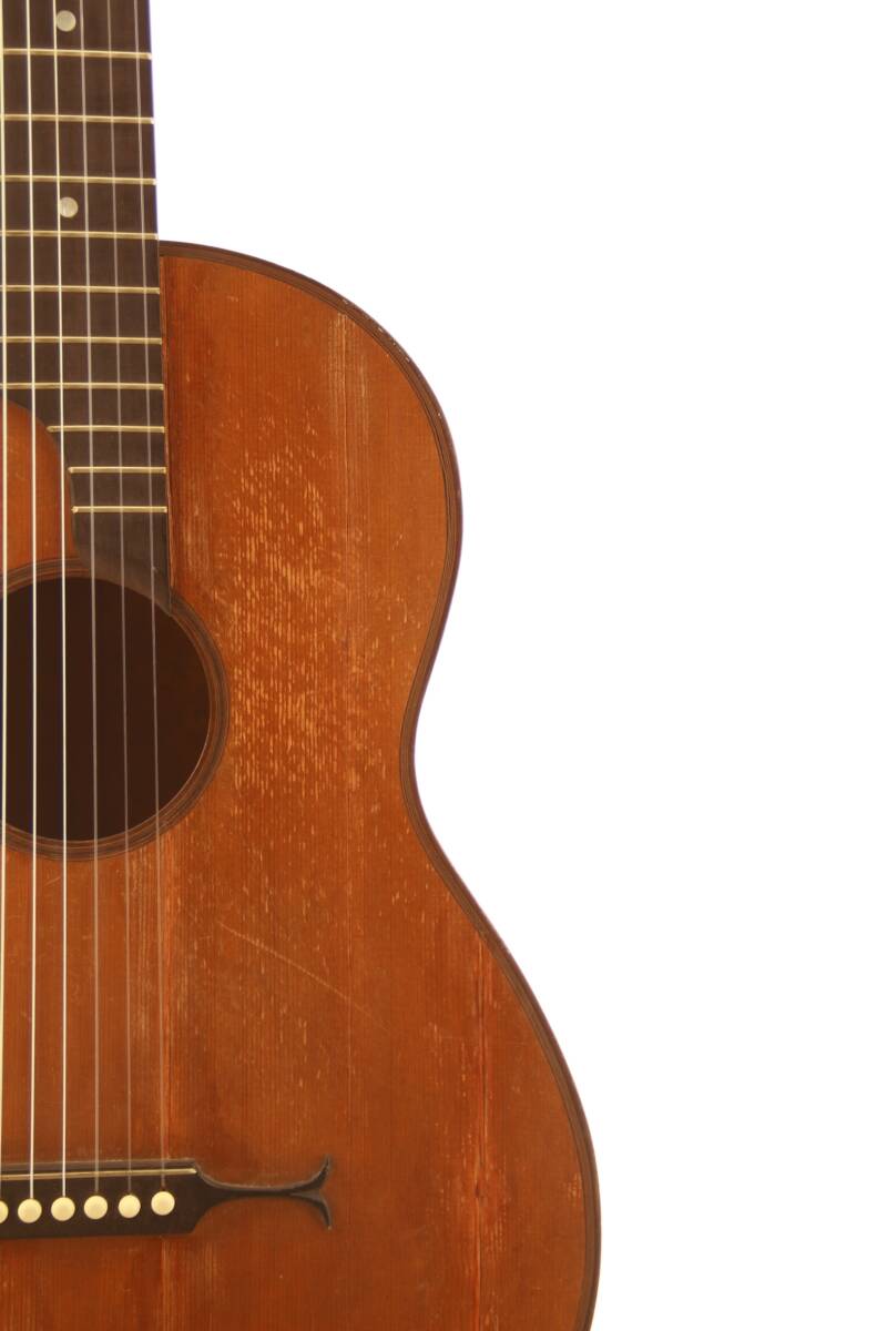 Klassische Gitarre Mit Wappenkopf ~1900 – Bild 3