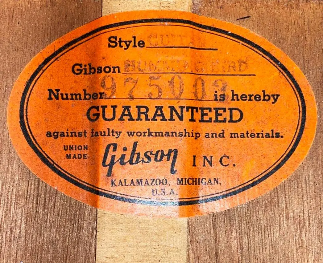 Gibson Hummingbird 1968