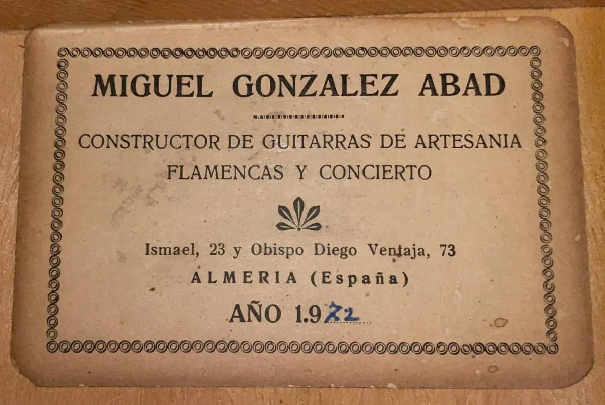 Miguel Gonzalez Abad 1972