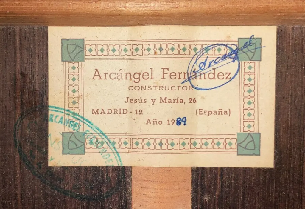 Arcangel Fernandez 1989