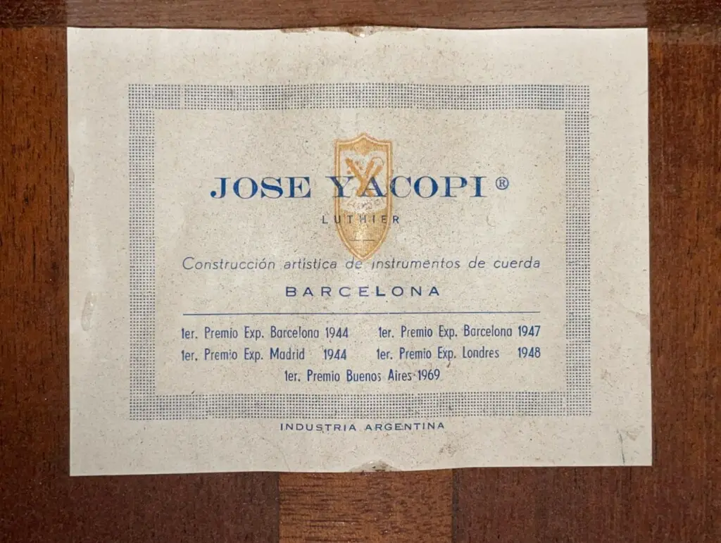 Jose Yacopi 1970’S