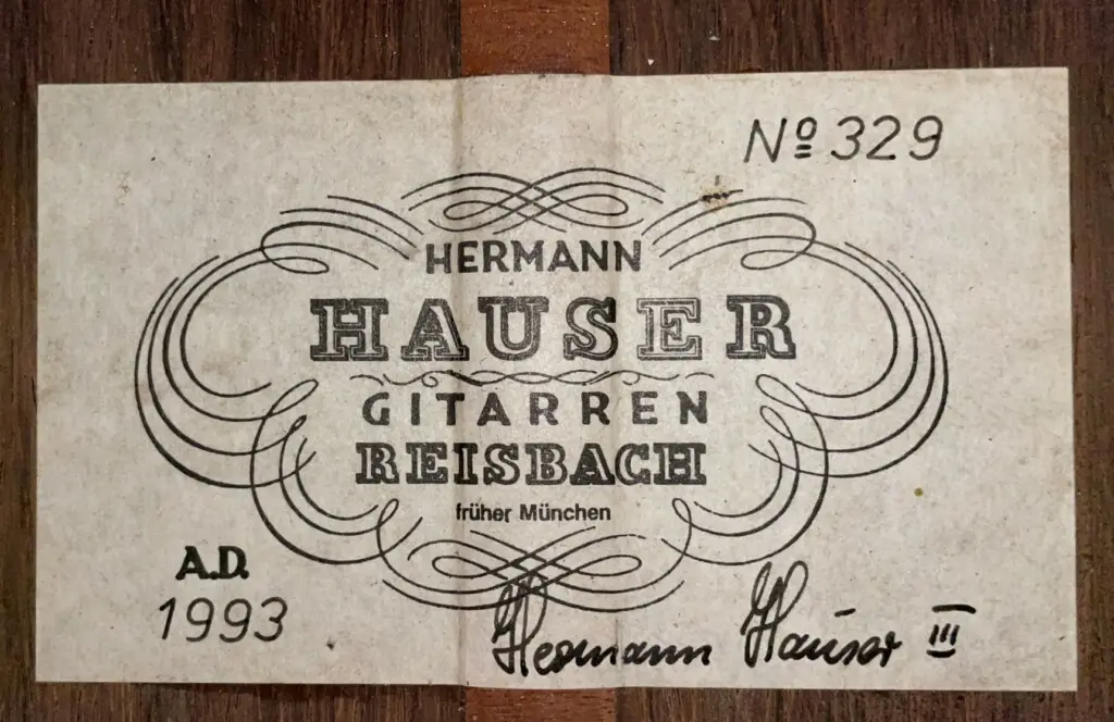 Hermann Hauser Iii 1993