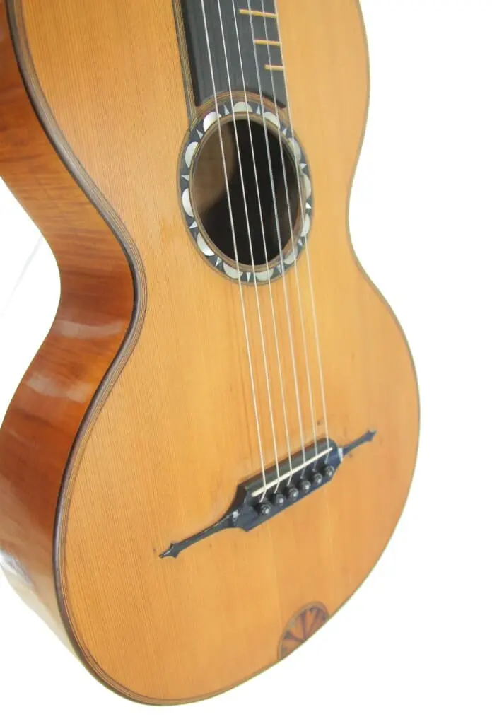 Stauffer Style Romantic Guitar ~1820