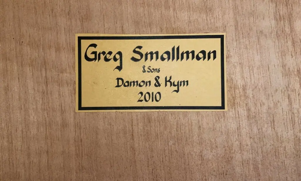 Greg Smallman 2010
