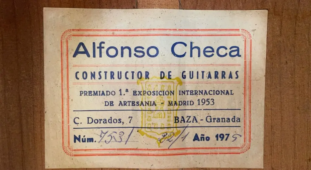 Alfonso Checa 1975