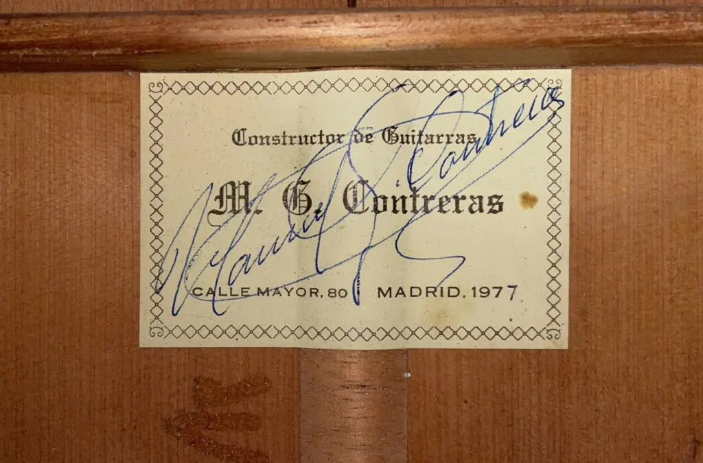 Manuel Contreras 1977 Flamenco