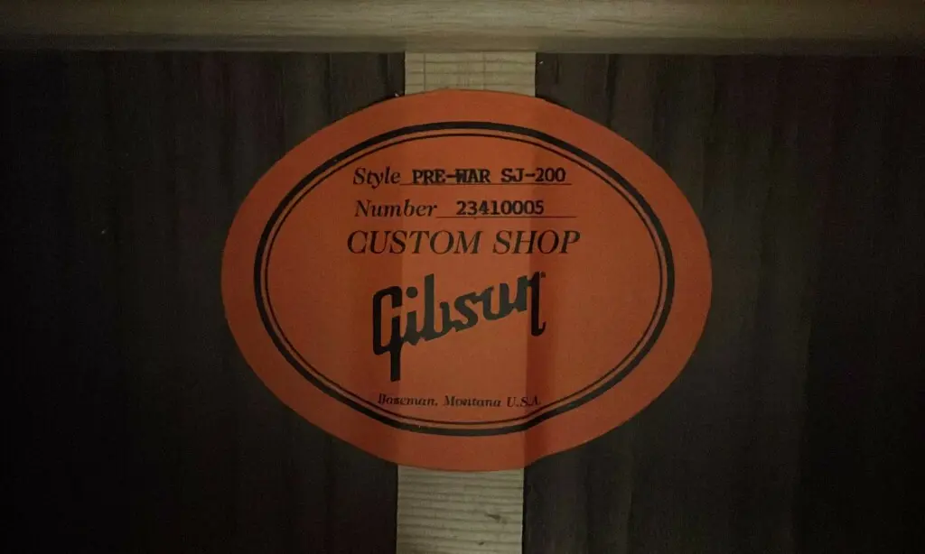 Gibson Pre-War Sj-200 2020