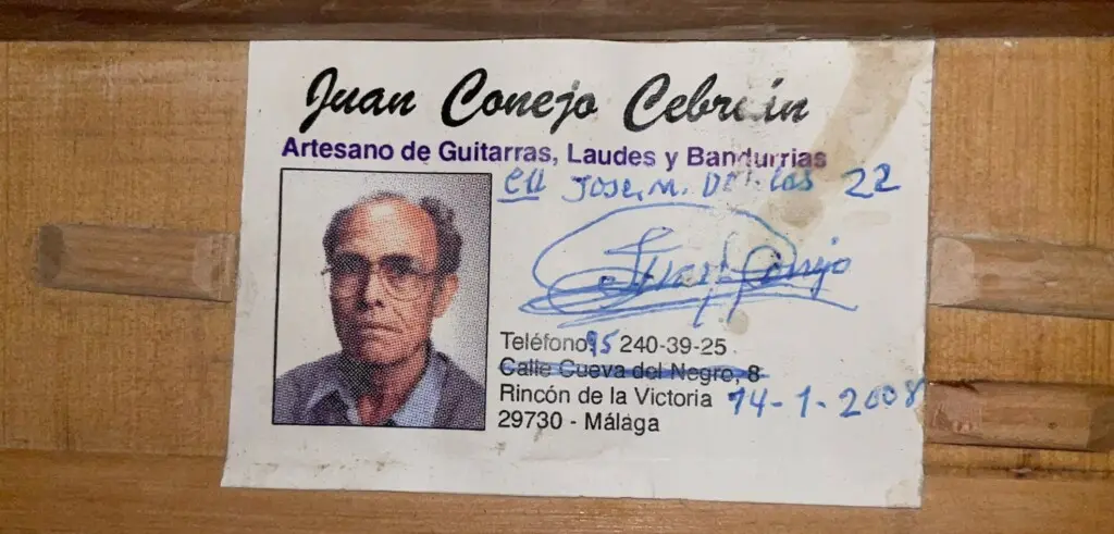 Juan Conejo Cebrián 2008