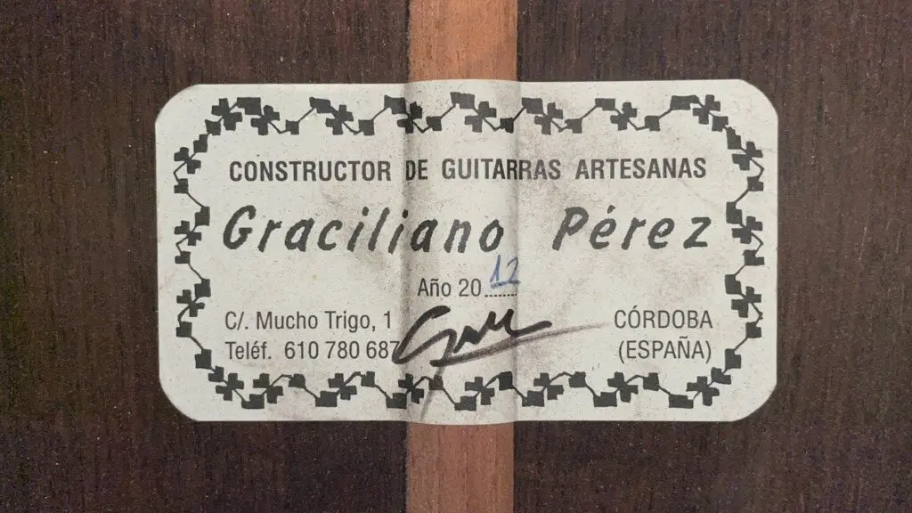 Graciliano Perez 2012 &Quot;Negra&Quot;