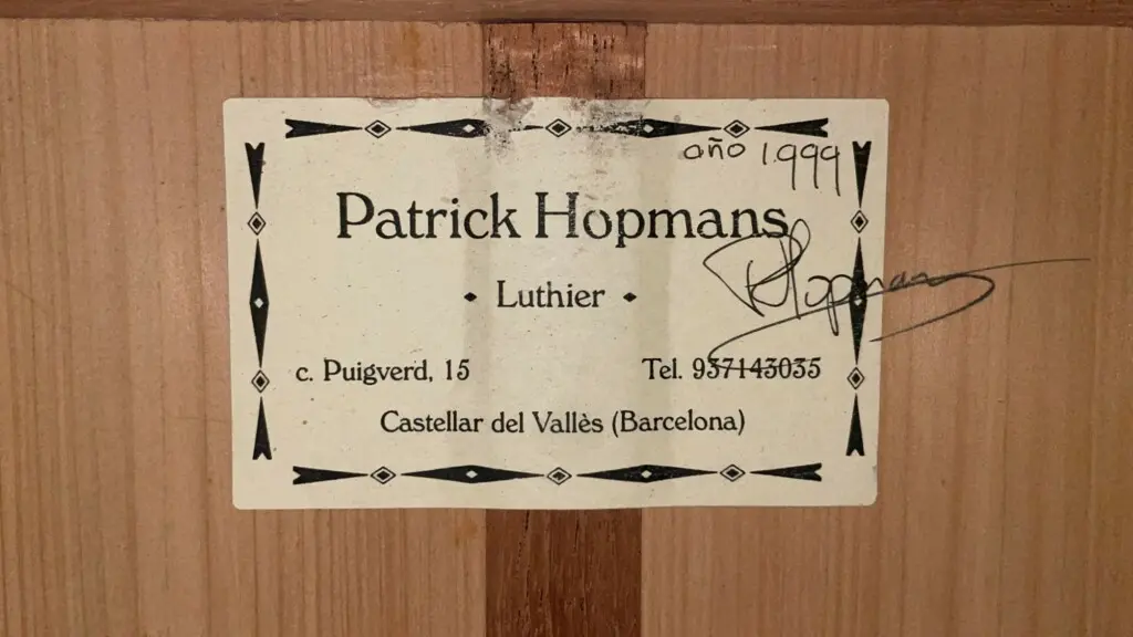 Patrick Hopmans 1999