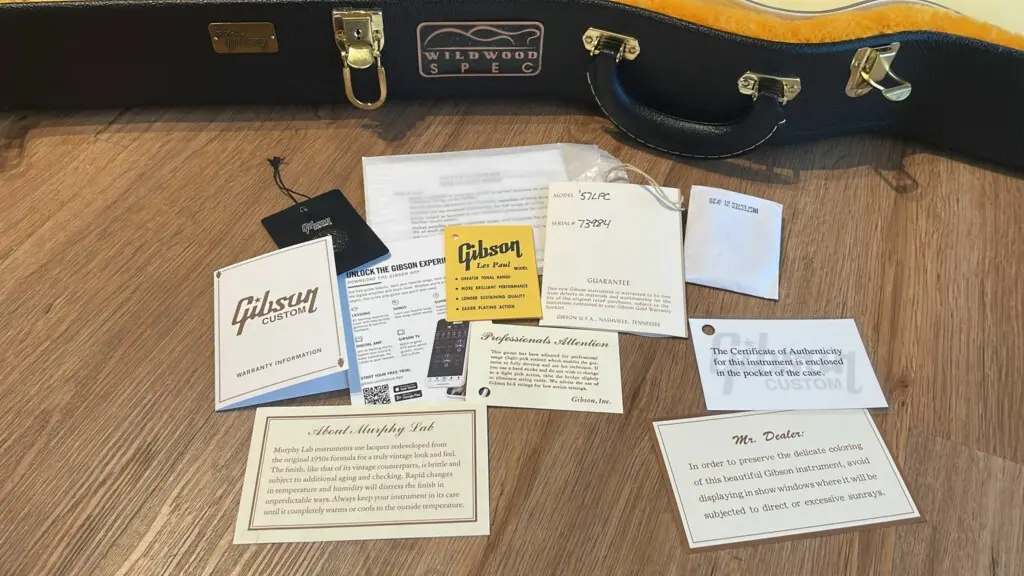 Gibson Custom Shop Wildwood Spec 1957 Les Paul Custom