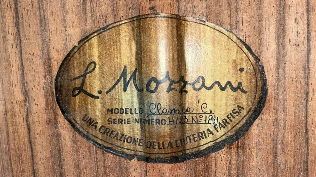 Luigi Mozzani Classica &Quot;C&Quot;