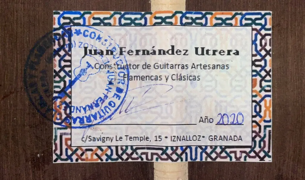 Juan Fernandez Utrera 2020 “Negra”