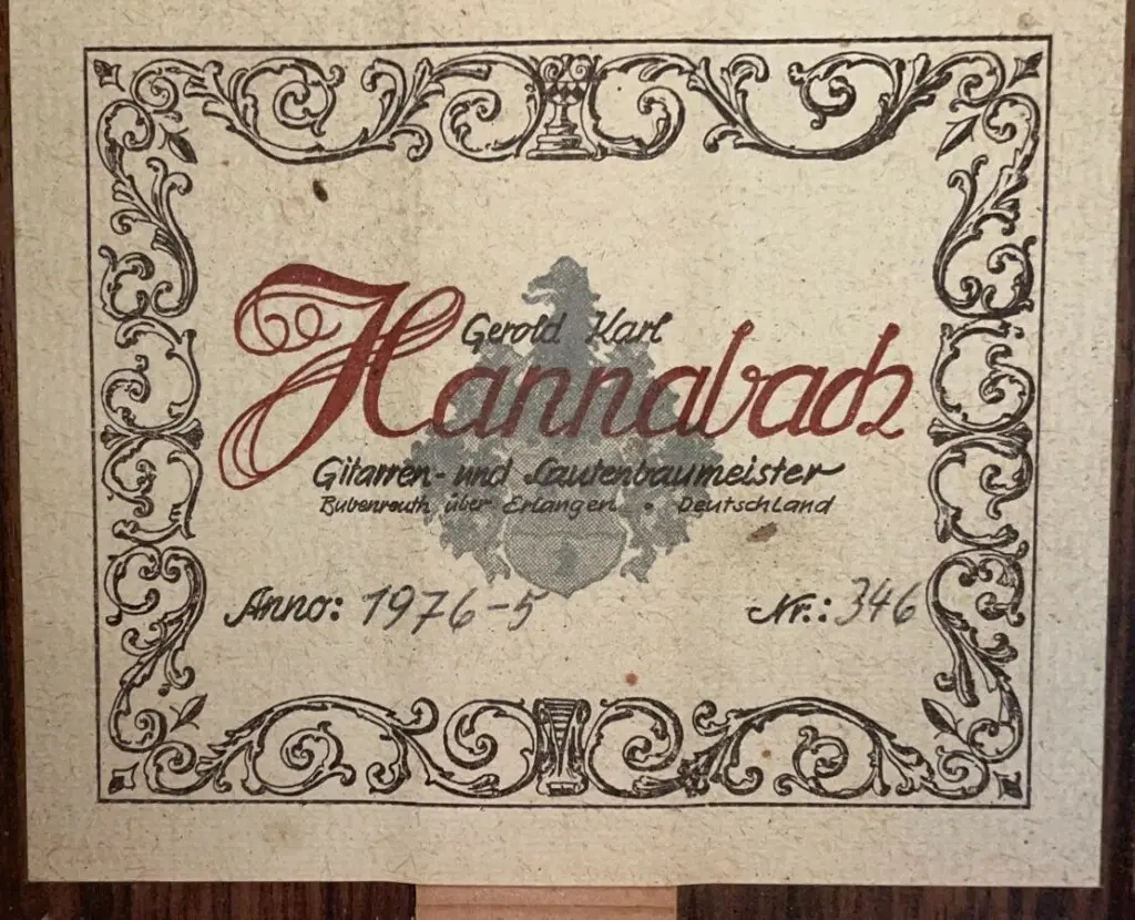 Gerold Karl Hannabach 1976